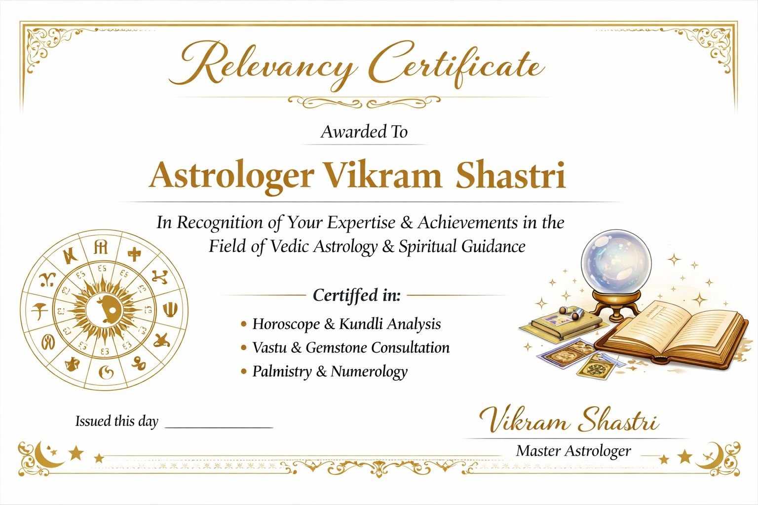 World Famous Astrologer Vikram shastri Ji +91-9878137058